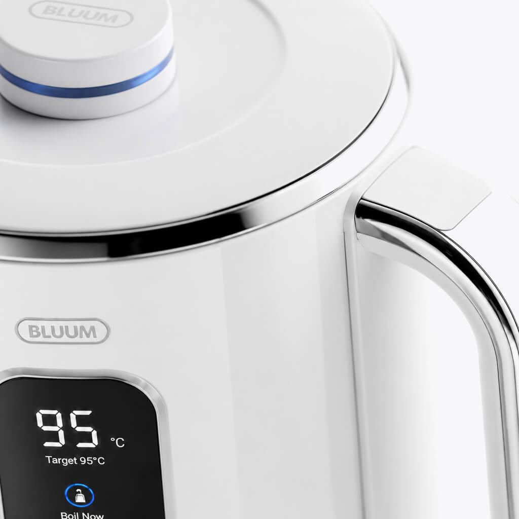 Smart Kettle Gloss White Zoom